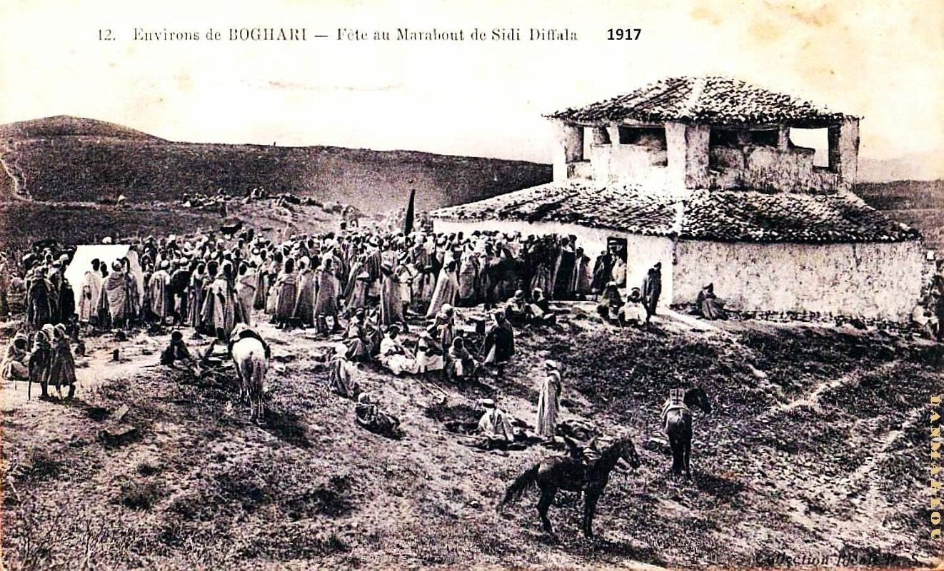 Boghari - Fete au Marabout Sid-Diffala - 1917.jpg
